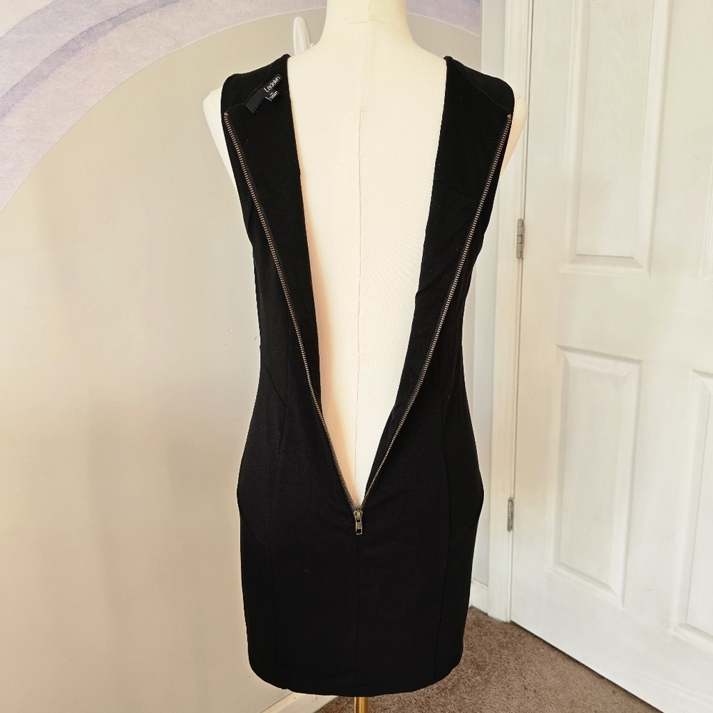Ladakh | Medium | Black Keyhole Bodycon Sleeveless Dress - Picture 6 of 10